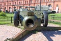 122-mm howitzer D-30. Museum of artillery, engineering troops. St. Petersburg.