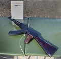 7.62 mm Kalashnikov assault rifle AKM Royalty Free Stock Photo