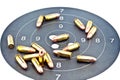 9mm Luger Ammunition Royalty Free Stock Photo