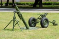 The 120-mm mortar Royalty Free Stock Photo