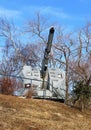 Coastal artillery gun Royalty Free Stock Photo