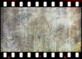 35mm old movie film film mockup frame background Royalty Free Stock Photo