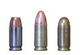 9mm rounds Royalty Free Stock Photo