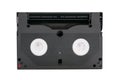 8mm video cassette on white background Royalty Free Stock Photo