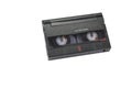 8mm video format cassette on the white background. Royalty Free Stock Photo