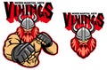 MMA fighter viking Royalty Free Stock Photo