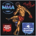 MMA Labels - Vector Mixed Martial Arts Design Royalty Free Stock Photo