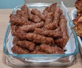 Mixed grill on plate