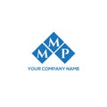 MMP letter logo design on WHITE background. MMP creative initials letter logo concept. MMP letter design