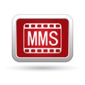 MMS icon on the button