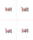 NM MN Letter Base Logo