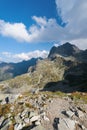 Mnich peak in the High Tatra near Morskie Oko