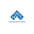 MNT letter logo design on WHITE background. MNT creative initials letter logo concept. Royalty Free Stock Photo