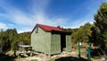 Moa Park Shelter, Abel Tasman National Park, New Zealand Royalty Free Stock Photo