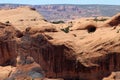 Moab, Utah parking spot Royalty Free Stock Photo