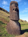 Moai of Easter Island Royalty Free Stock Photo