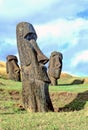 Moai- Easter Island Royalty Free Stock Photo