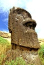 Moai- Easter Island Royalty Free Stock Photo