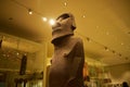 Moai statue in the British Museum
