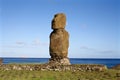 Moai statue Easter Island, Chile Royalty Free Stock Photo