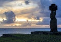 Moai statues , easter Island , Chile