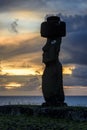 Moai statues , easter Island , Chile