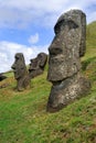 Moai Statues on Easter Island