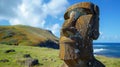 Moai stature at Easter Island