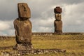 Moais At Tahai Site