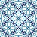 Moasic tiled oriental vector