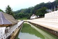 The moat around the Royal Palace.