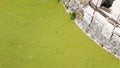 Moat of castle Chateau de Chambord in France