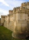 Moat of Coca Castle Royalty Free Stock Photo