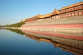 moat, Forbidden city Royalty Free Stock Photo