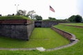 Fort Jay on Governors Island, New York, NY Royalty Free Stock Photo