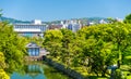 Moat of Nijo Castle in Kyoto