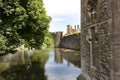Moat And Old Castle Wall