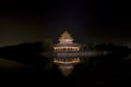 Moat & turret, Forbidden city Royalty Free Stock Photo