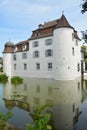 Moated Castle Bottmingen - Wasserschloss Bottmingen Royalty Free Stock Photo