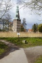 Moated castle Raesfeld Germany - Walkways