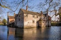 Moated Manor House Royalty Free Stock Photo