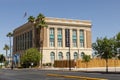 The Mob Museum offers a bold and authentic view of organized crime from vintage Las Vegas to the back alleys of American cities Royalty Free Stock Photo