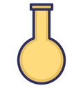 Beaker Isolated Vector icon that can easily modify or edit Royalty Free Stock Photo