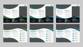 Tri-fold Brochure design, Brochure Template, multicolored brochure