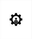 Skill icon,skill icon with star,vector best flat skill icon,best illustration design icon.