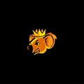 King koala vector logo