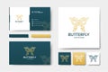 Minimalist business card design template