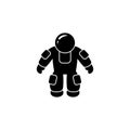 Astronaut icon isolated vector on white background