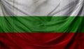 Bulgaria Wave Flag Close Up