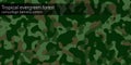 Green forest camouflage seamless pattern Royalty Free Stock Photo